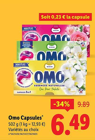 Omo Capsules*