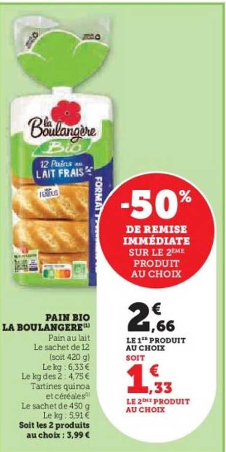 PAIN BIO LA BOULANGÈRE