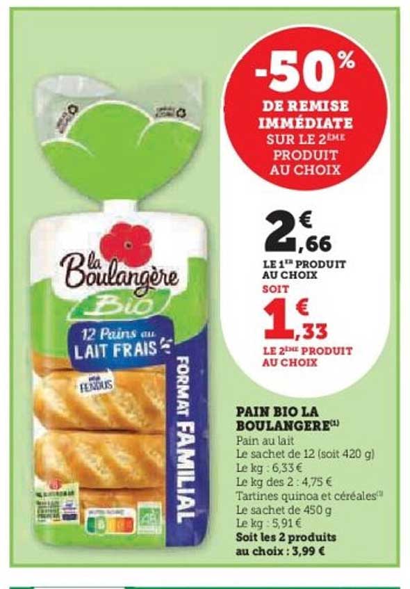 PAIN BIO LA BOULANGÈRE