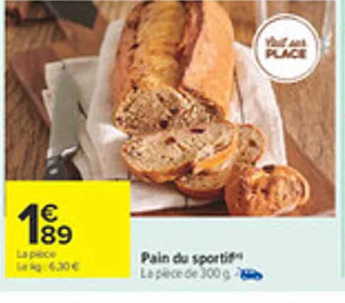 Pain du sportif**
