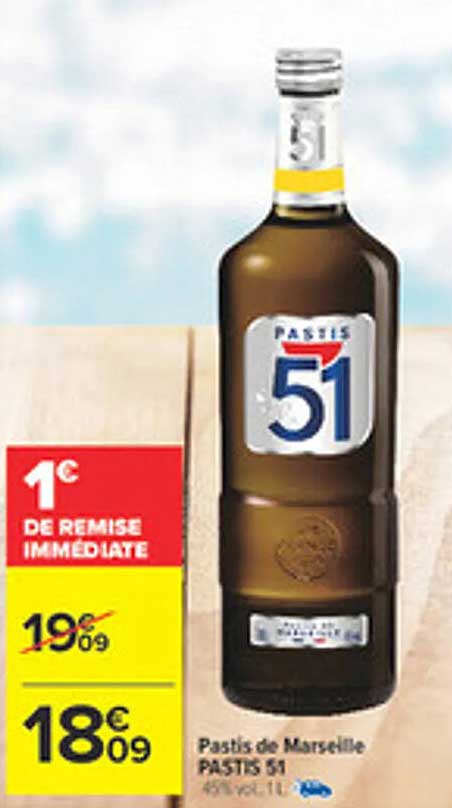 Pastis de Marseille PASTIS 51