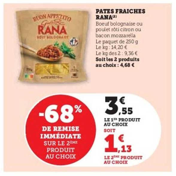 PATES FRAICHES RANA