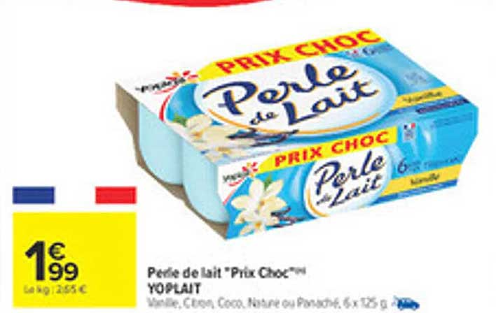 Péché de lait "Prix Choc"™ YOPLAIT