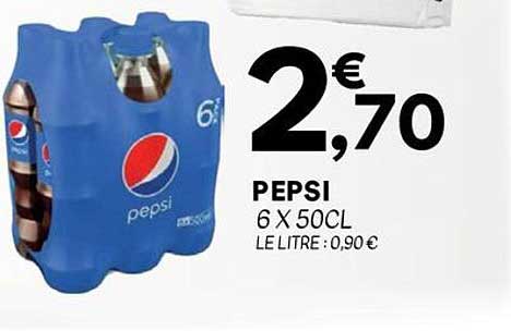PEPSI 6 X 50CL