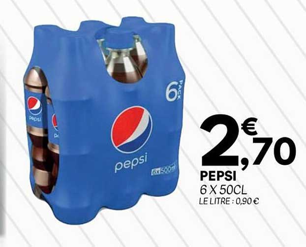 PEPSI 6 X 50CL