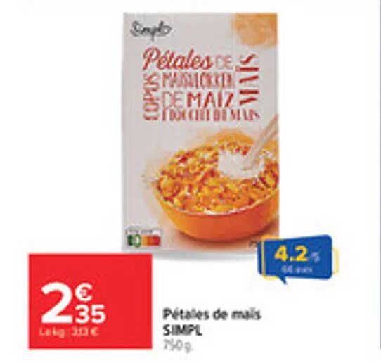 Pétales de maïs SIMPL