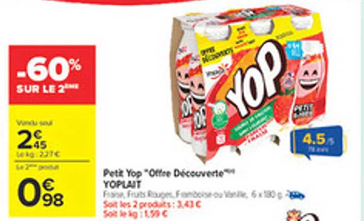 Petit Yop "Offre Découverte"