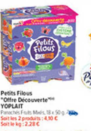 Petits Filous "Offre Découverte" YOPLAIT
