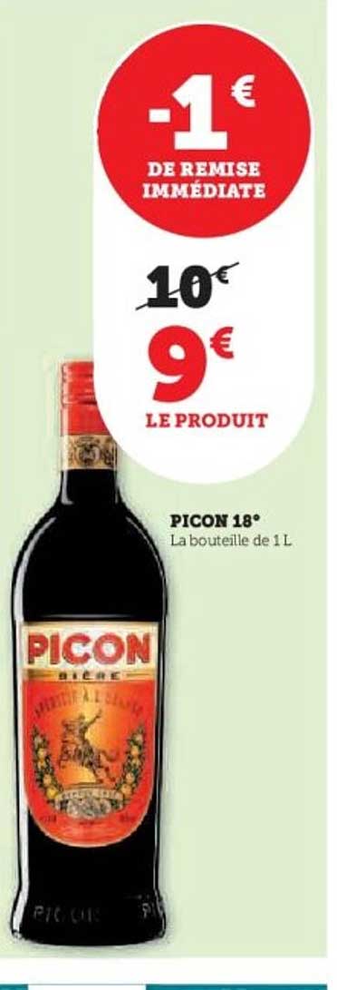 PICON 18° La bouteille de 1 L