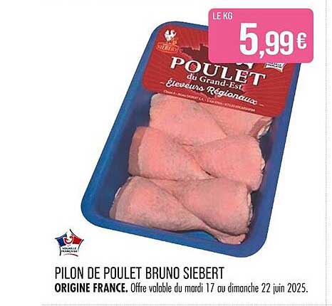 PILON DE POULET BRUNO SIEBERT