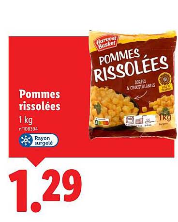 Pommes rissolées