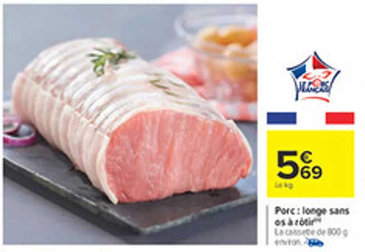 Porc : longe sans os à défaire