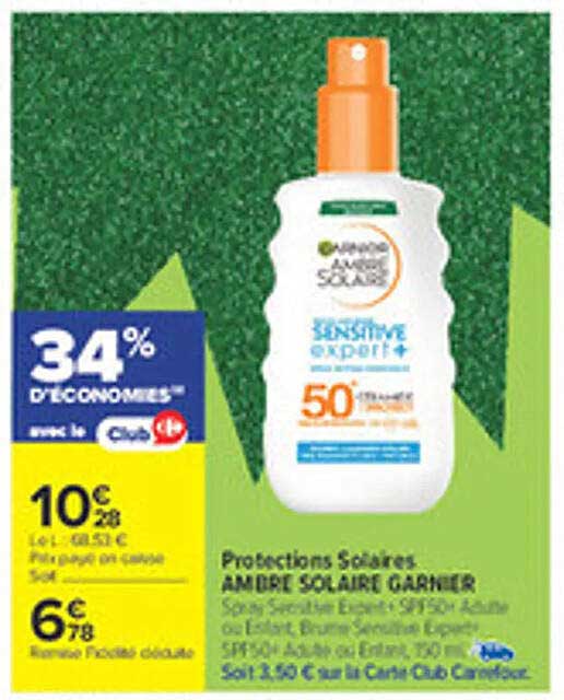 Protections Solaire AMBRÉ SOLAIRE GARNIER