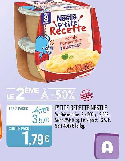 P'TITE RECETTE NESTLE