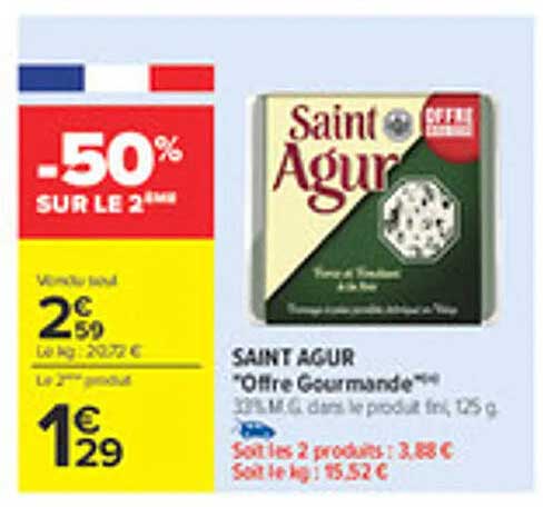 SAINT AGUR "Offre Gourmande"