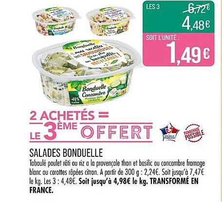 SALADES BONDUELLE