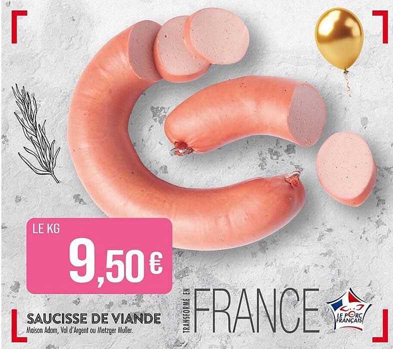 Saucisse de viande