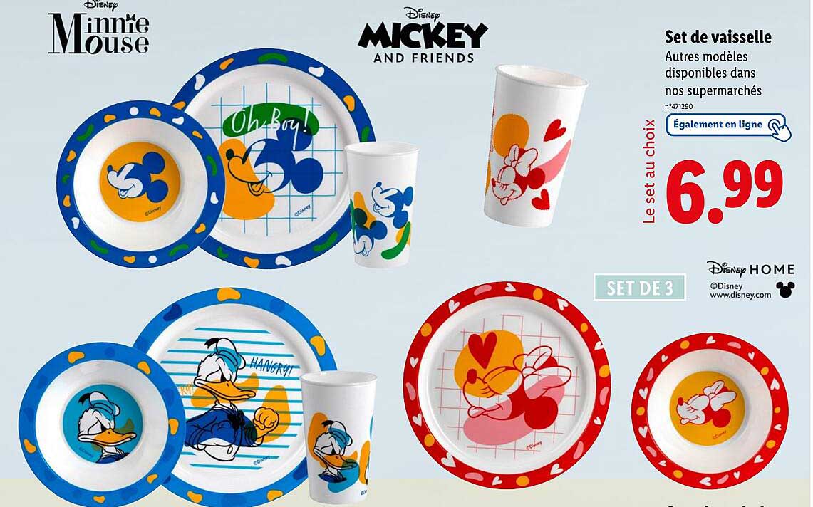 Set de vaisselle