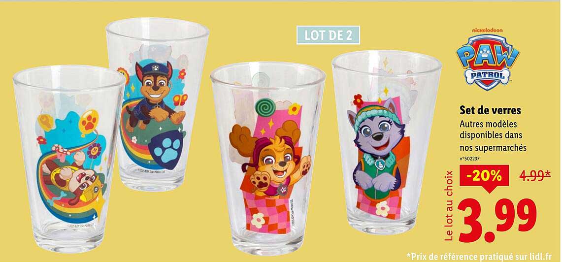 Set de verres