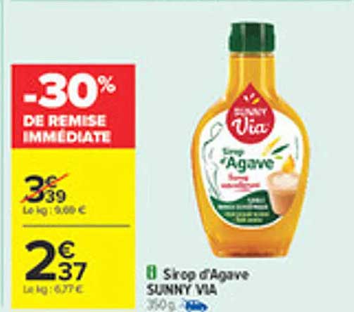 Sirop d'Agave SUNNY VIA