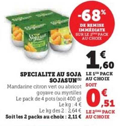 SPECIALITE AU SOJA SOJASUN