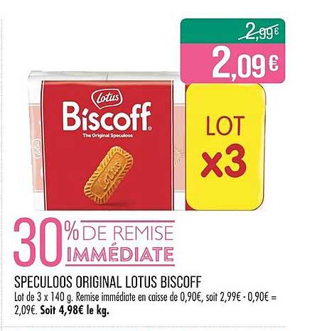 SPECULOOS ORIGINAL LOTUS BISCOFF