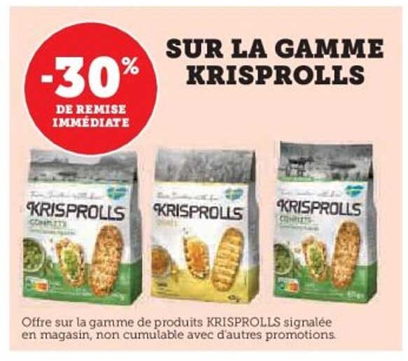SUR LA GAMME KRISPROLLS