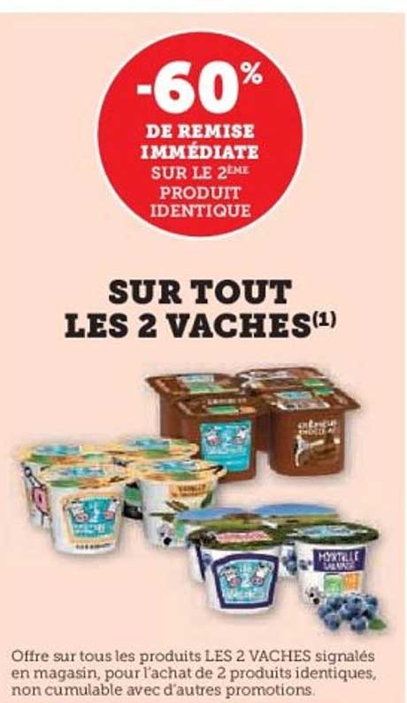 SUR TOUT LES 2 VACHES