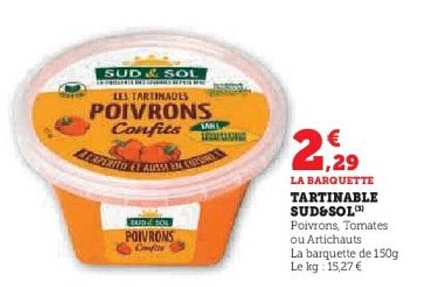 TARTINABLE SUD&SOL
