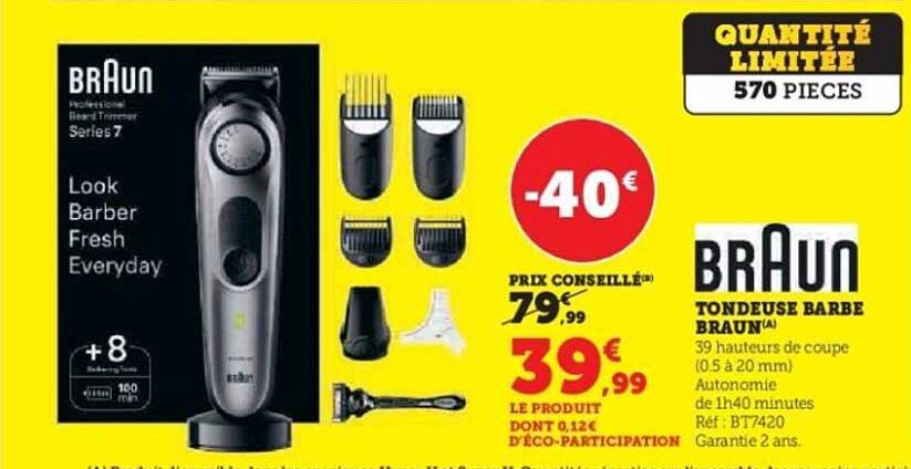 TONDEUSE BARBE BRAUN