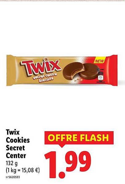 Twix Cookies Secret Center