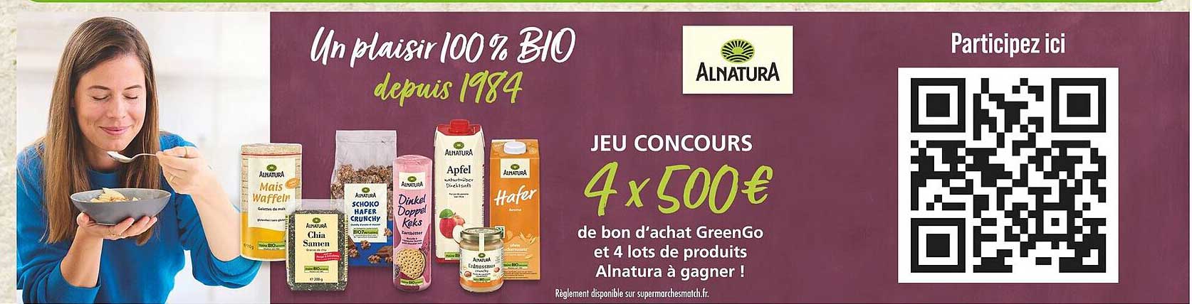 Un plaisir 100 % BIO depuis 1984