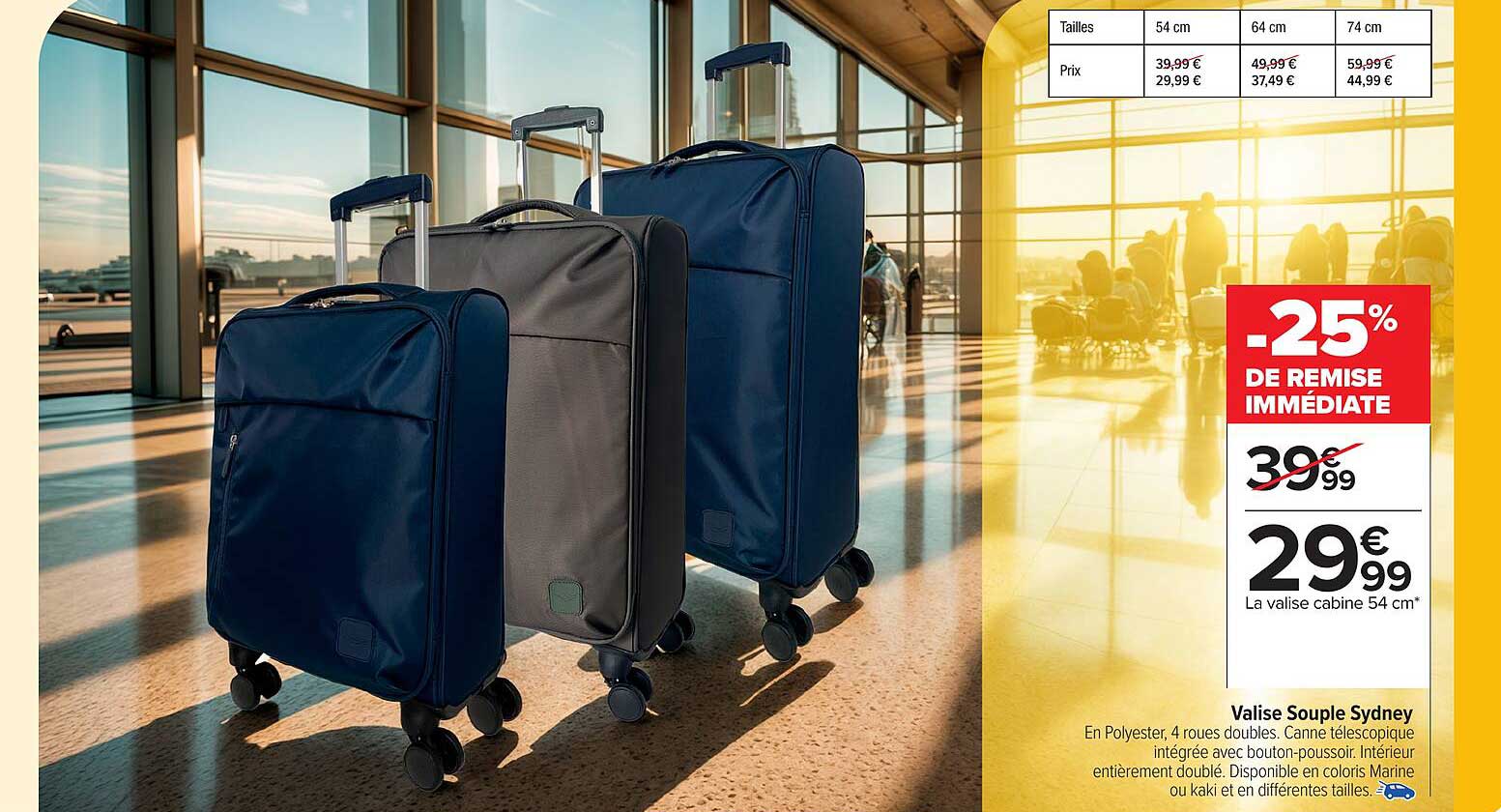 Valise Souple Sydney