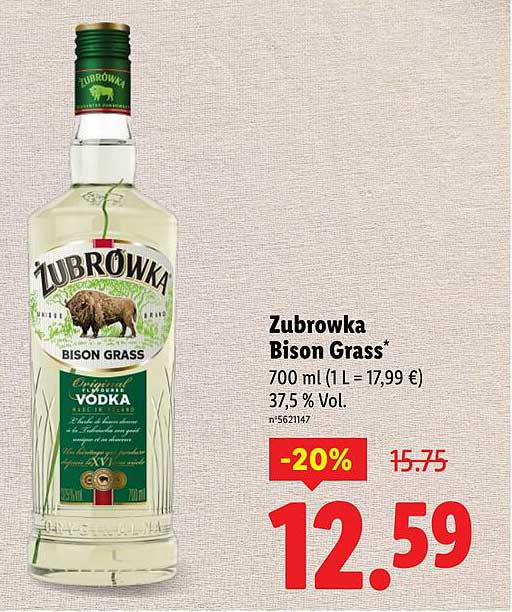 Zubrowka Bison Grass*