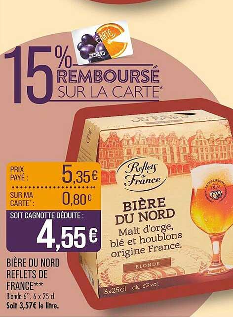 Bière du Nord Reflets de France