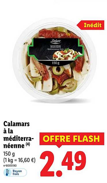 Calamars à la méditerranéenne