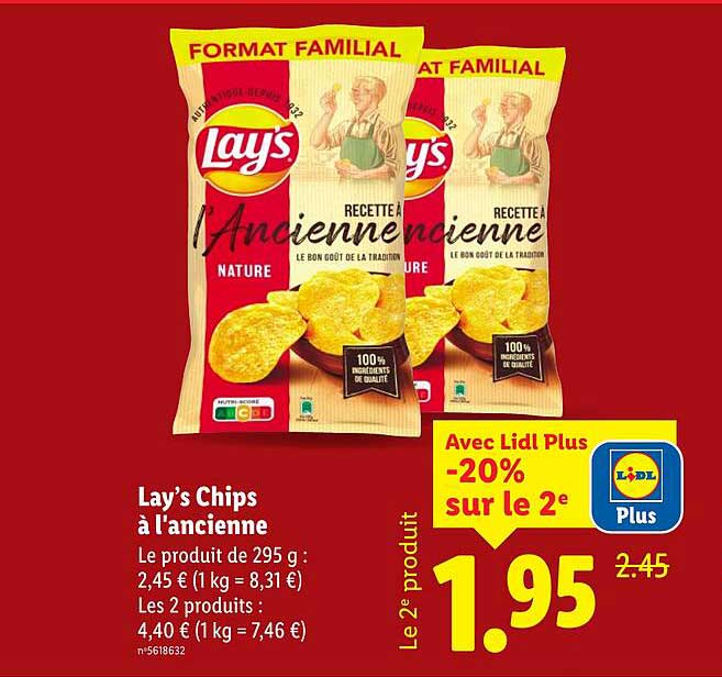 Lay's Chips à l'ancienne