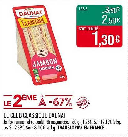 LE CLUB CLASSIQUE DAUNAT