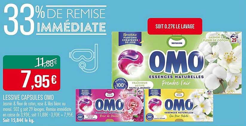 LESSIVE CAPSULES OMO