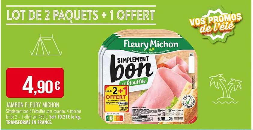 LOT DE 2 PAQUETS + 1 OFFERT