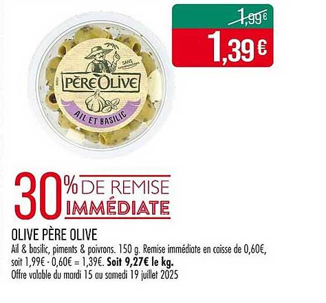 OLIVE PÈRE OLIVE
