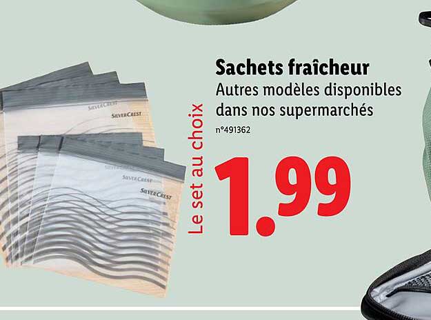 Sachets fraîcheur