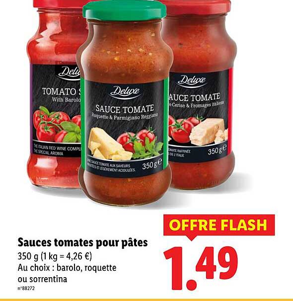 Sauces tomates pour pâtes