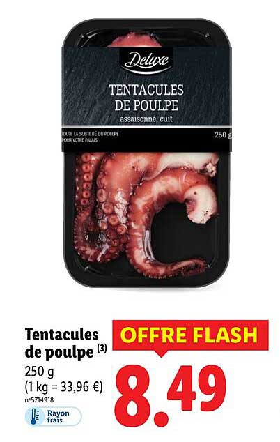 Tentacules de poulpe