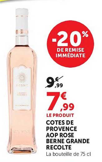 -20% DE REMISE IMMÉDIATE