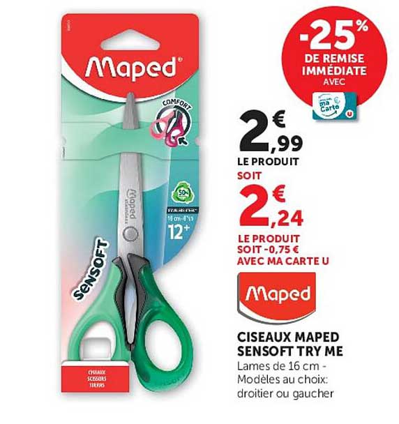 -25% DE REMISE IMMEDIATE AVEC Ma Carte U