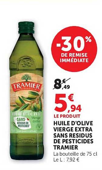 -30% DE REMISE IMMÉDIATE