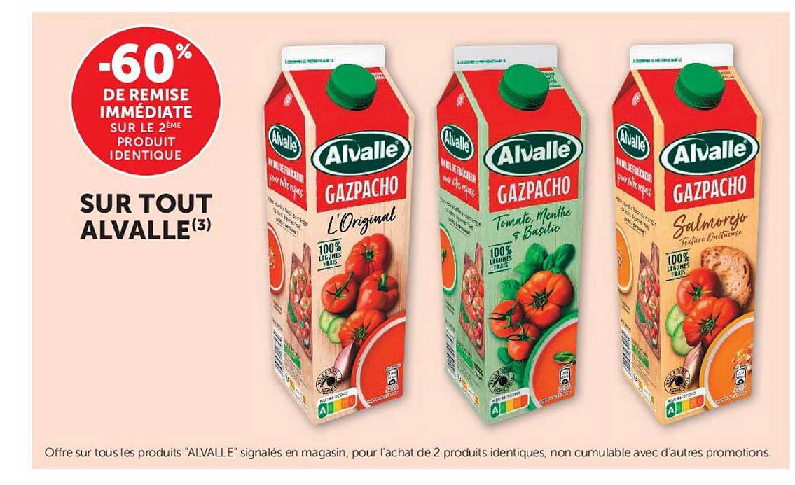 -60% DE REMISE IMMÉDIATE SUR LE 2ÈME PRODUIT IDENTIQUE
