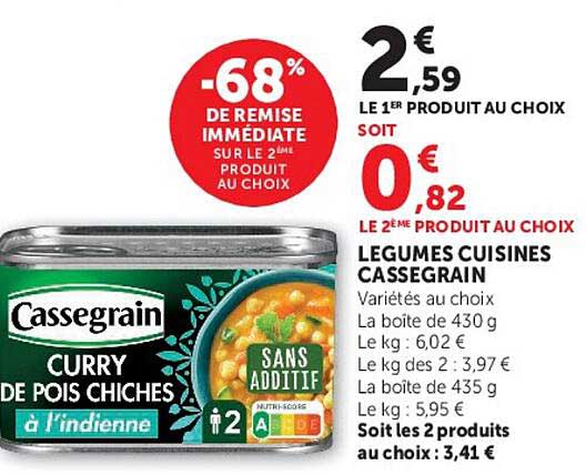 -68% DE REMISE IMMEDIATE SUR LE 2EME PRODUIT AU CHOIX