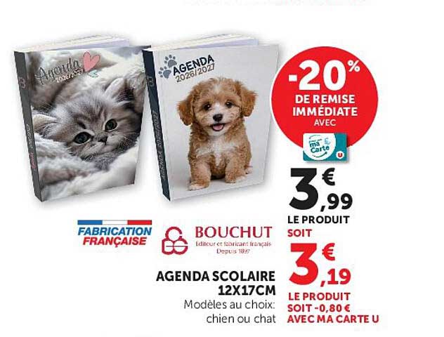 AGENDA SCOLAIRE 12X17CM